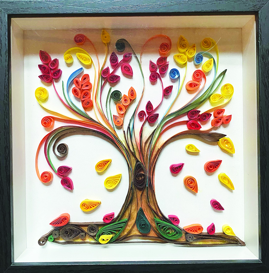 Carnegie Hall Presents Paper Quilling Autumn Trees Workshop