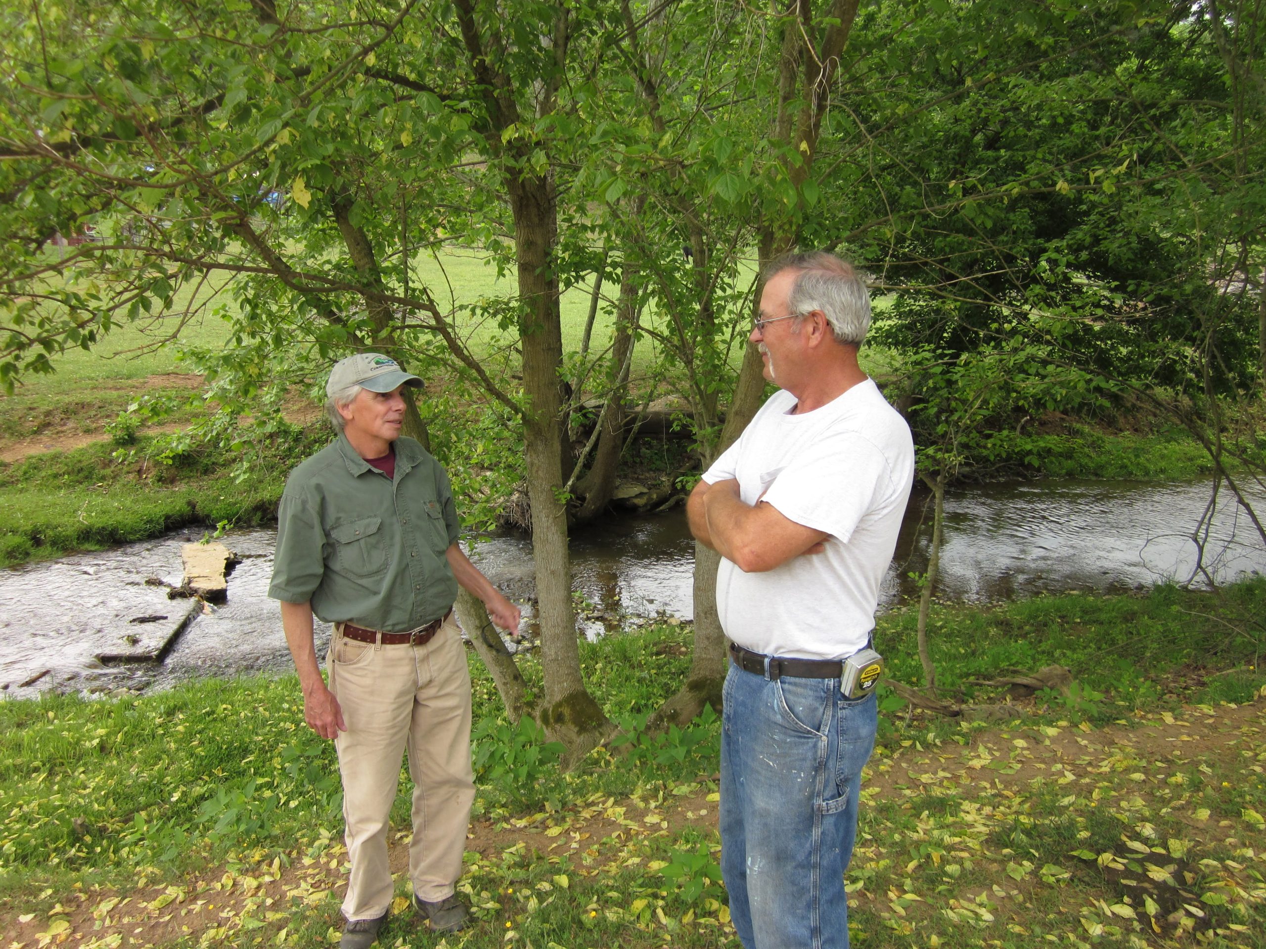 Bob Smith recognized with Clean Water Farm Award for work on his Glade Creek property