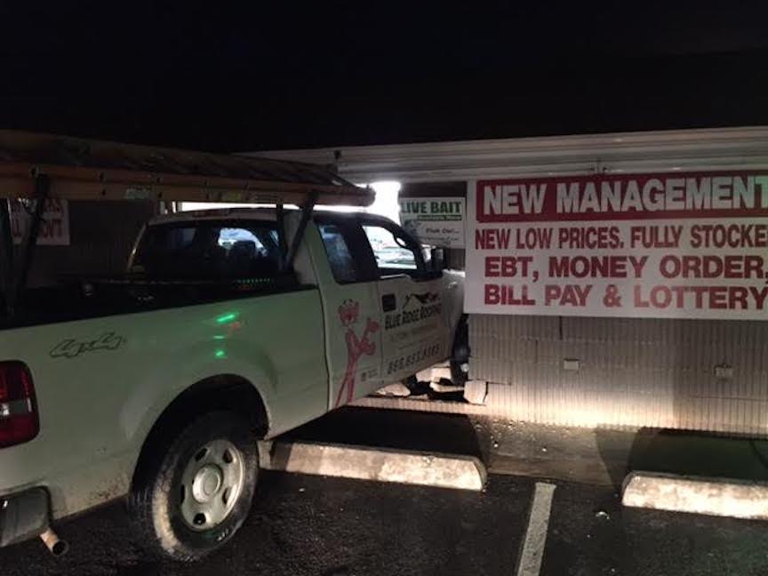 Man charged after crashing into a convenient store