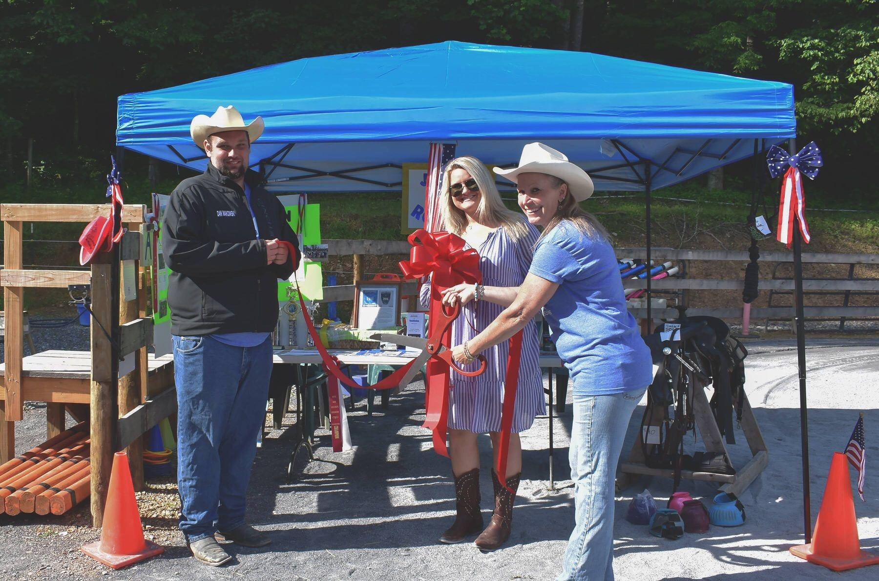Chamber welcomes Just-A-Rocken, Little Creek Corral