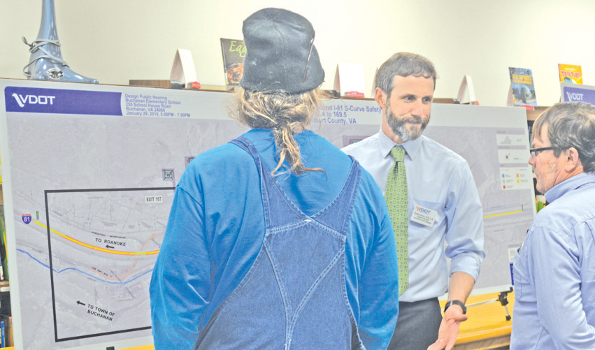 VDOT holds public hearing at Buchanan Elementary
