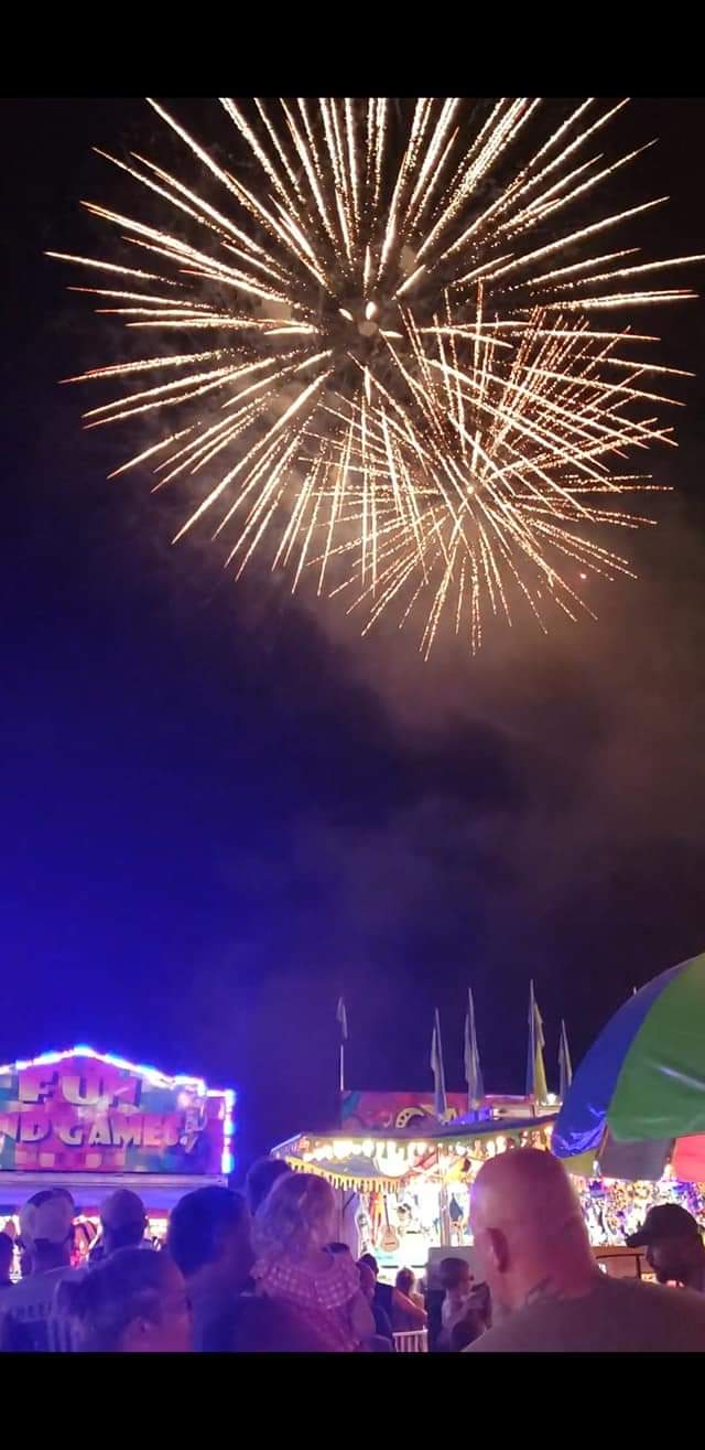 Buchanan Carnival Fourth of July fireworks Fincastle Herald