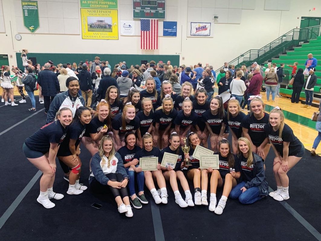 Cheerleaders are region runner-up