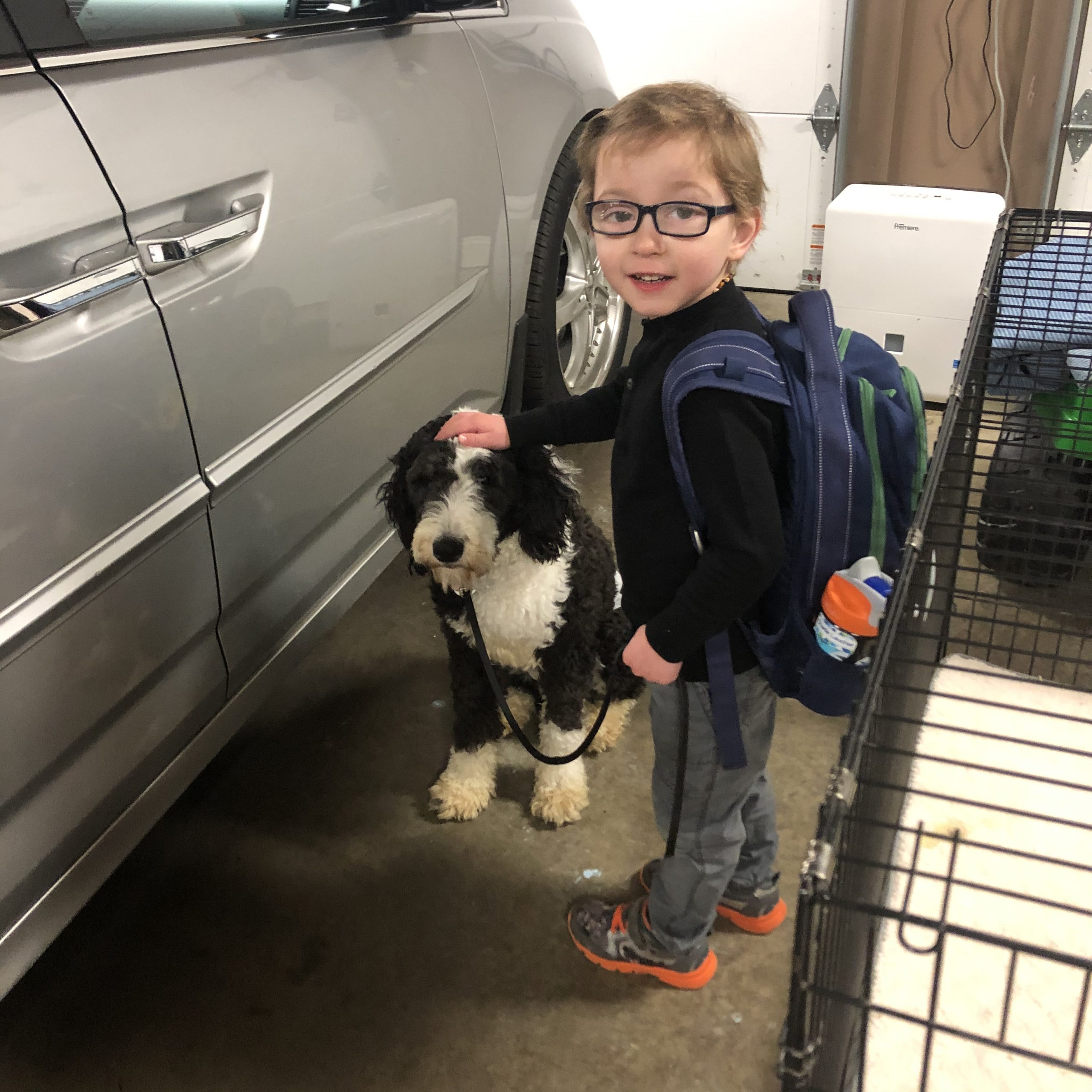 Local boy gets service dog on Valentine’s Day