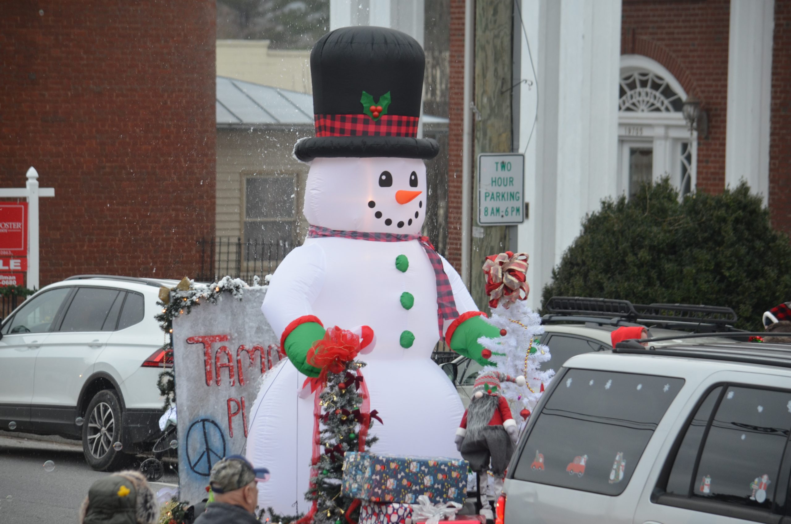 Christmas parade in Buchanan Fincastle Herald