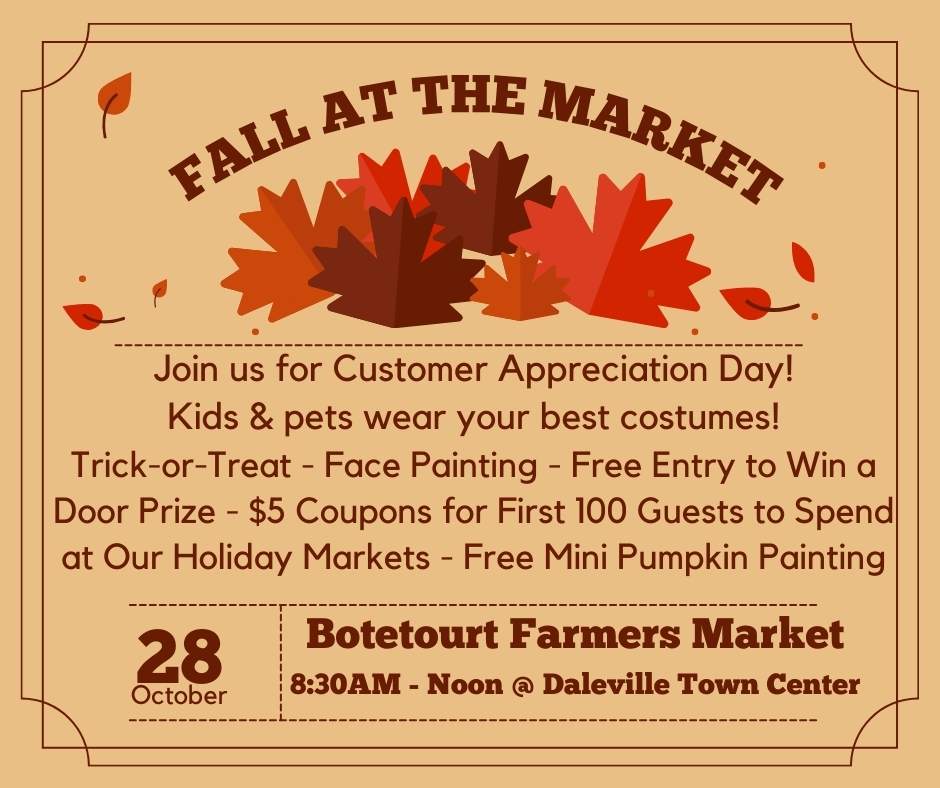 Fall At The Market Ad 2023 BFM 