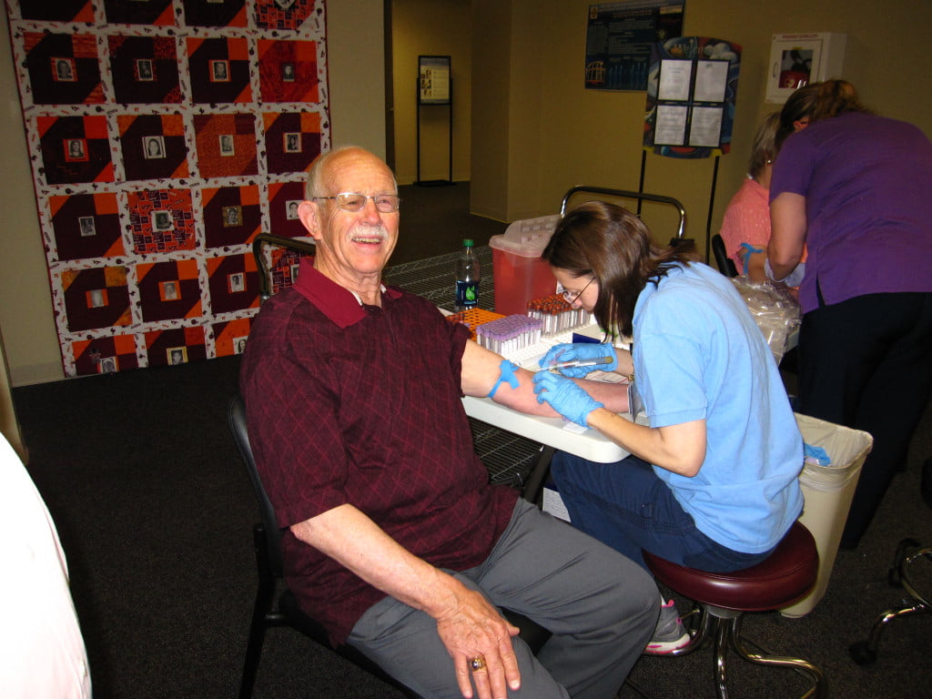 Rotary club biannual blood screening Saturday