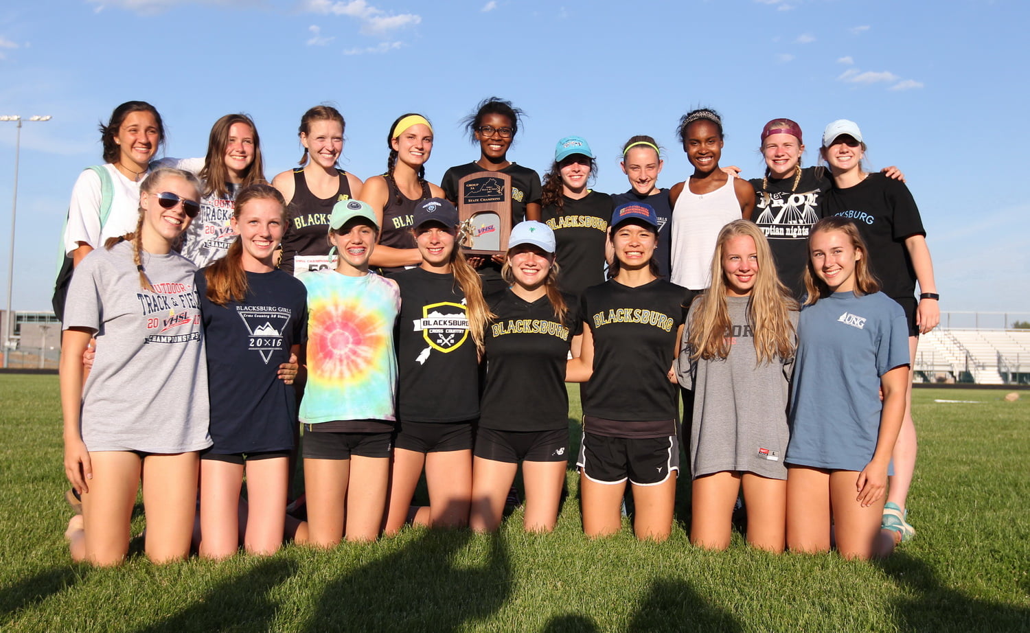Blacksburg girls bring home 3A crown