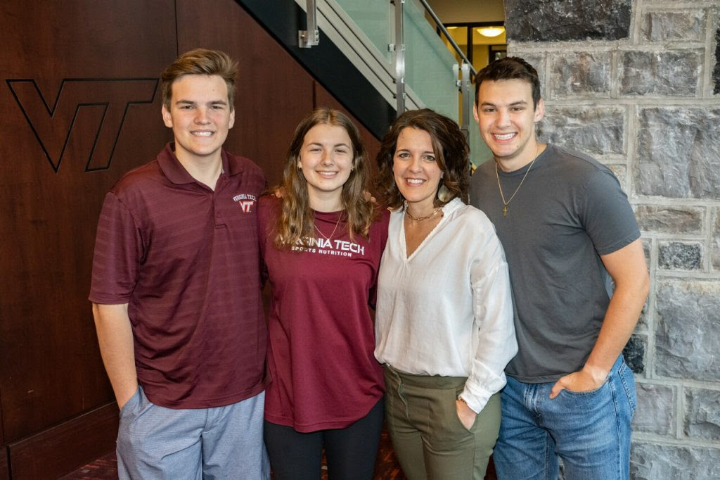 Virginia Tech Parents Weekend 2024 blair coralie