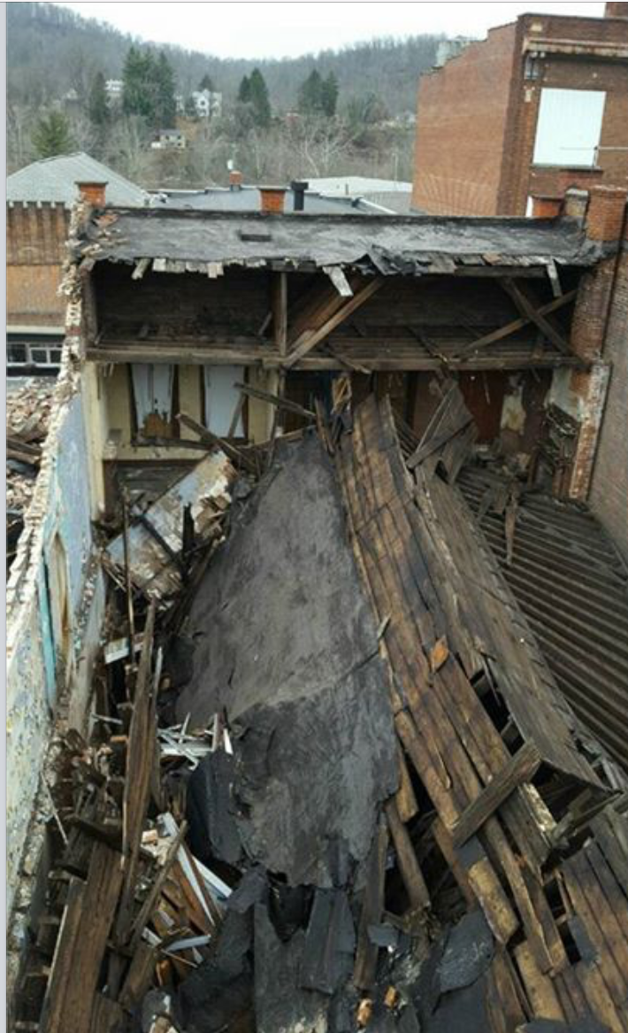 Downtown Structure Collapse In Shinnston Draws Extra Attention To BAD