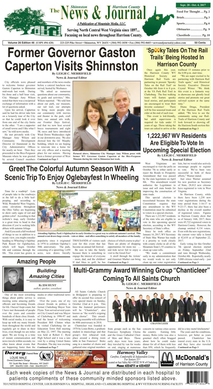 eJournal for September 28, 2017