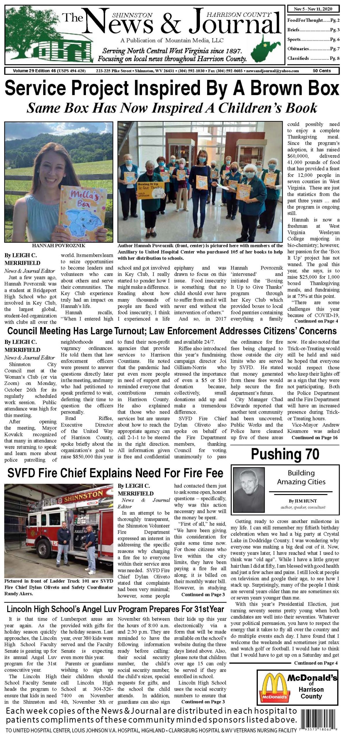 eJournal | November 5, 2020