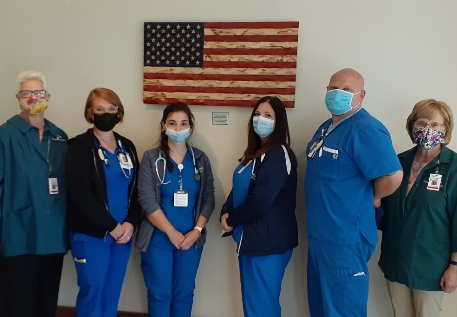 Heroic Flag Donated To United Hospital Center