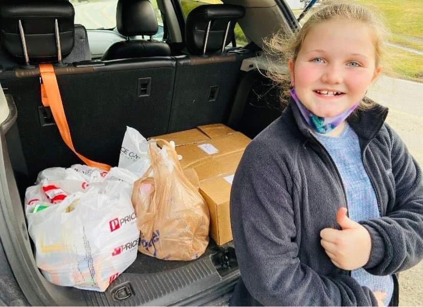 Littlest Shinnston scouts are big help