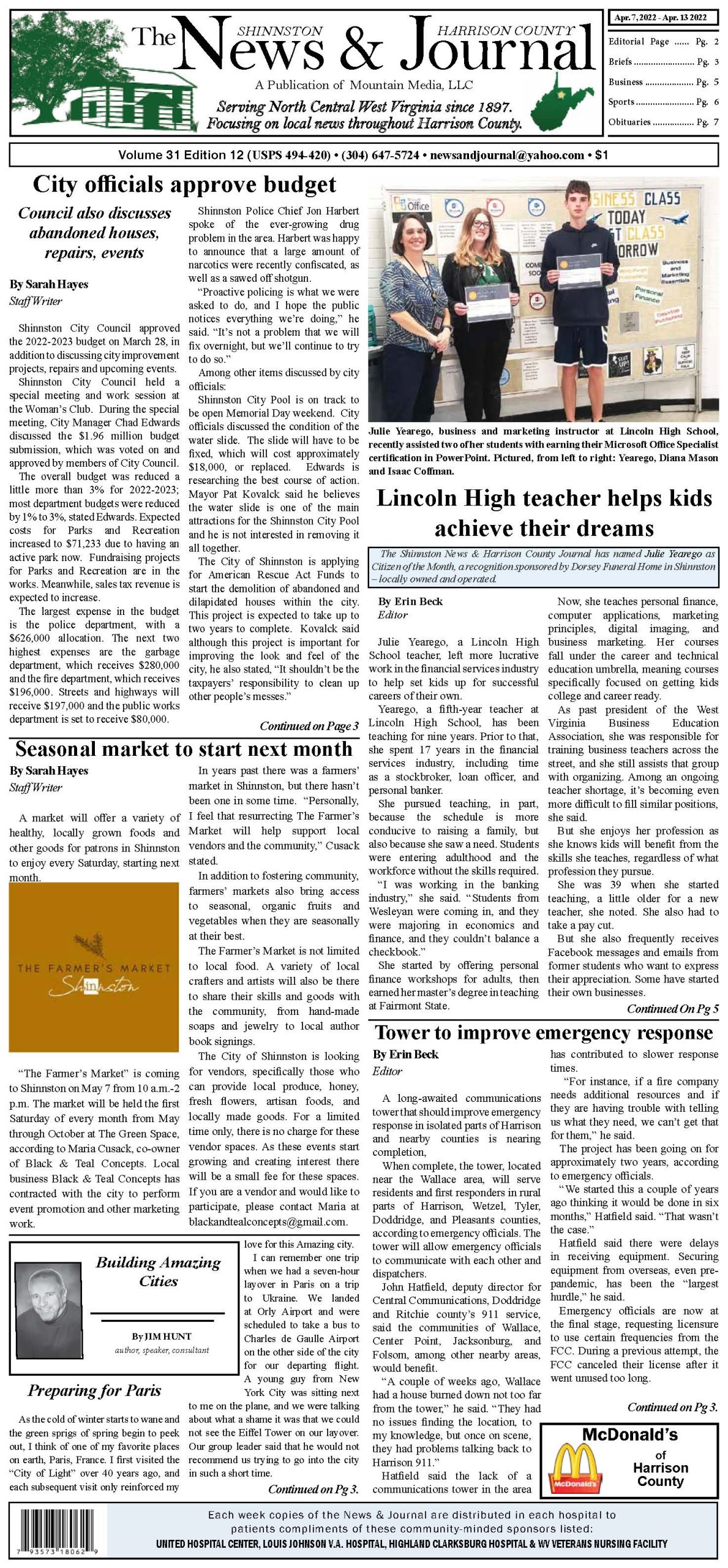 eJournal | April 7, 2022