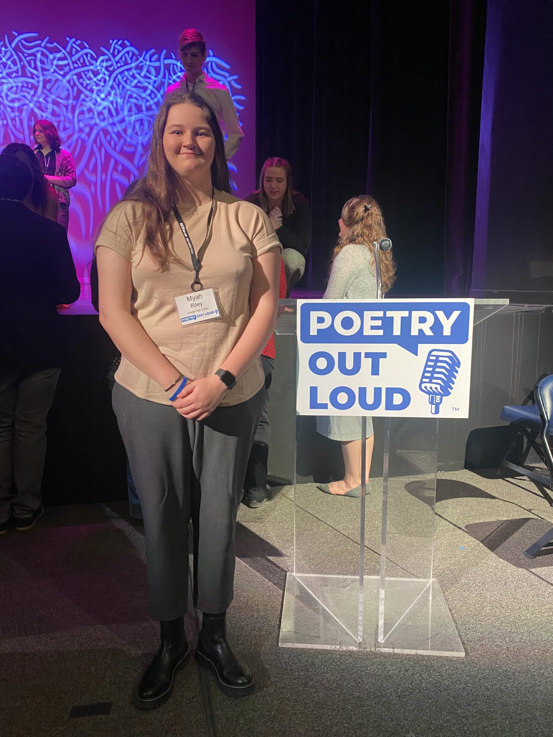 At contest, Myah Riley learns to “say it with confidence”