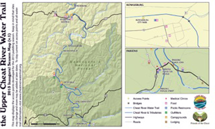 Monitoring Streams on the Upper Cheat River and Water Trail in Tucker County
