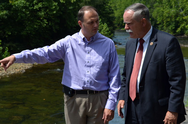 Republican David McKinley meets with Tucker County officials, residents