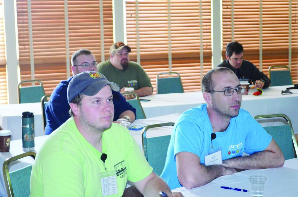 Health net lands at Canaan Valley Resort Lodge Saturday during the TACTICS Conference.