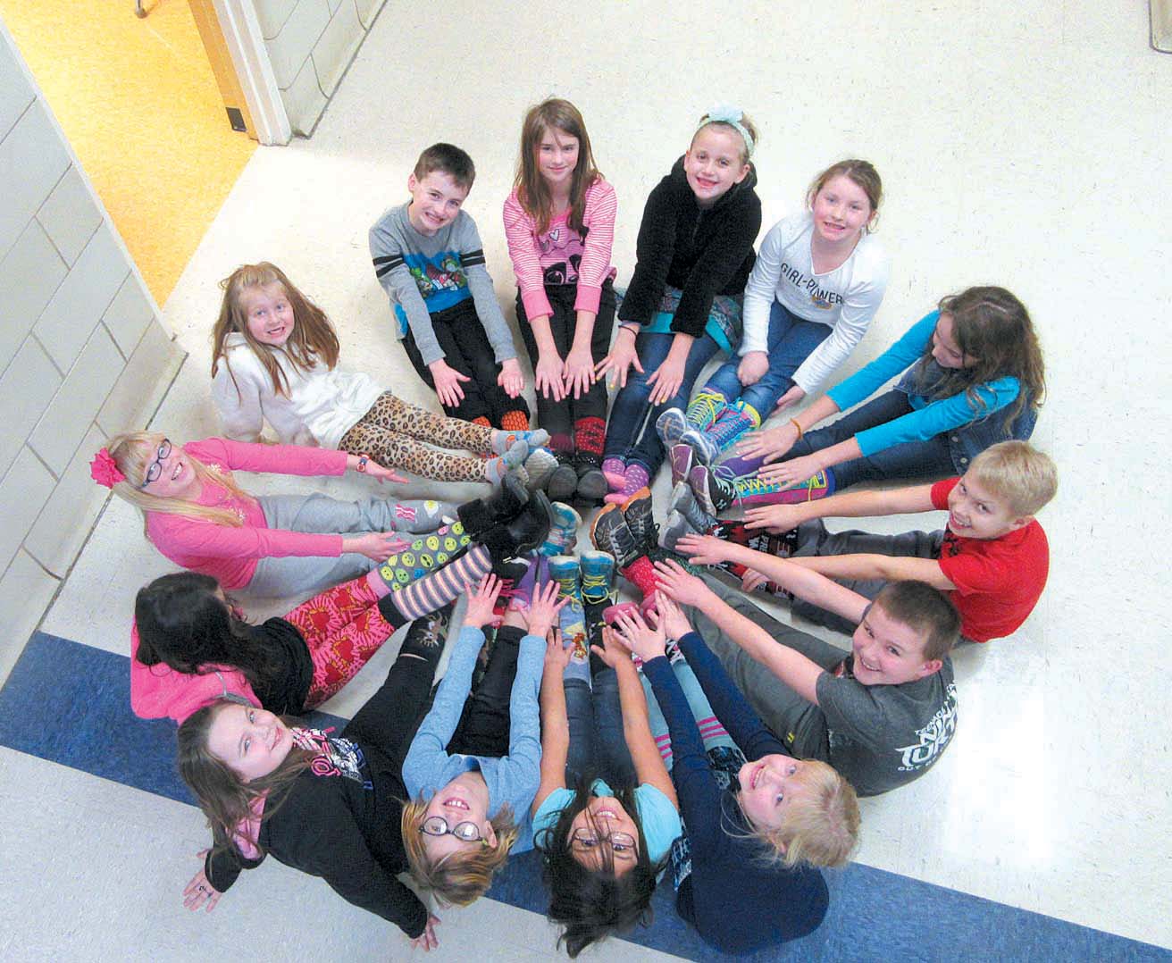 Students take Kindness Challenge