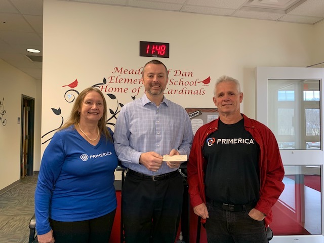 School receives donation for student trips