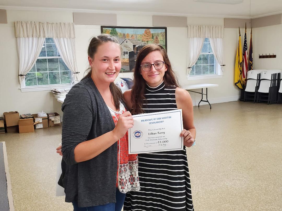 Club presents scholarship to PCHS senior