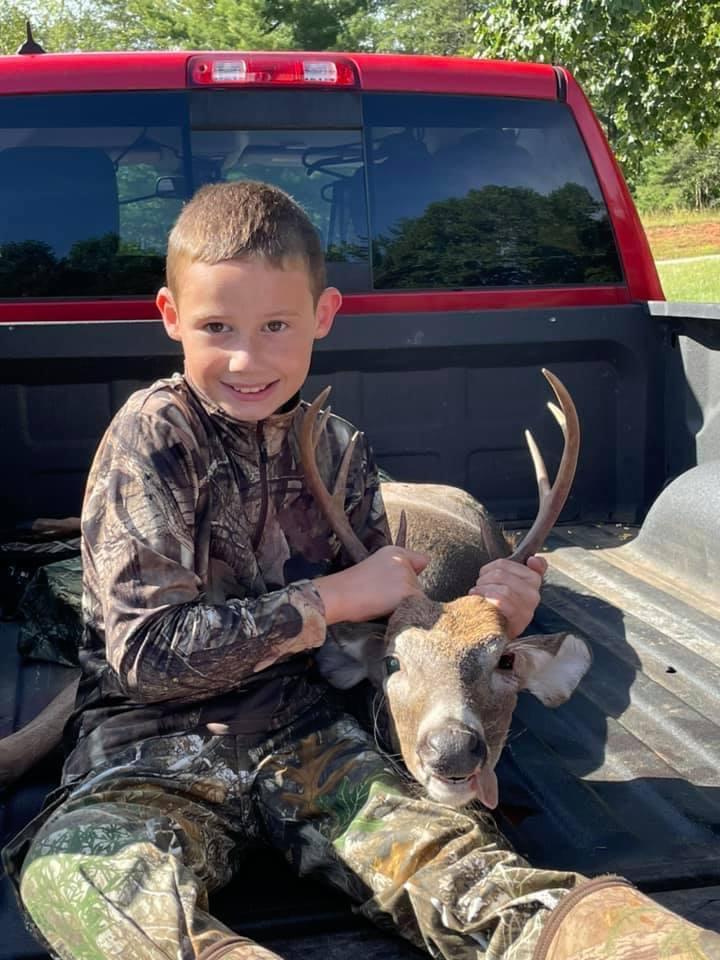 Youngster nets harvest on first day of Youth Hunting Weekend