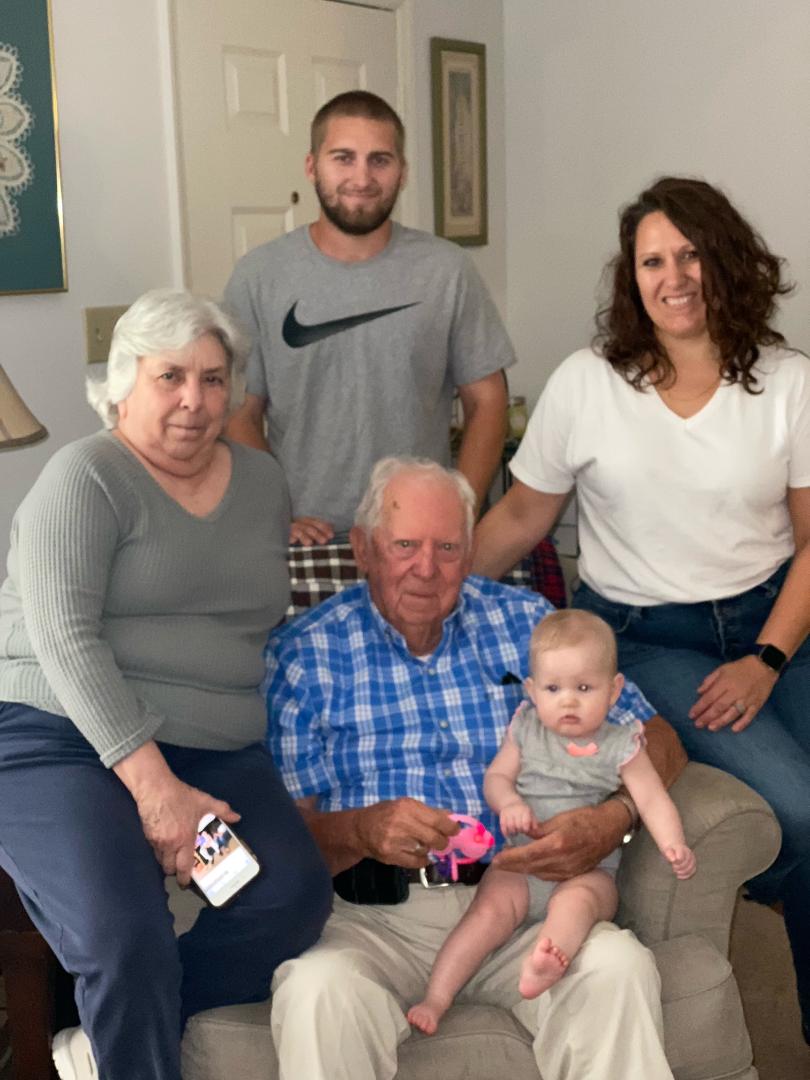 Five generations celebrated in Smith family