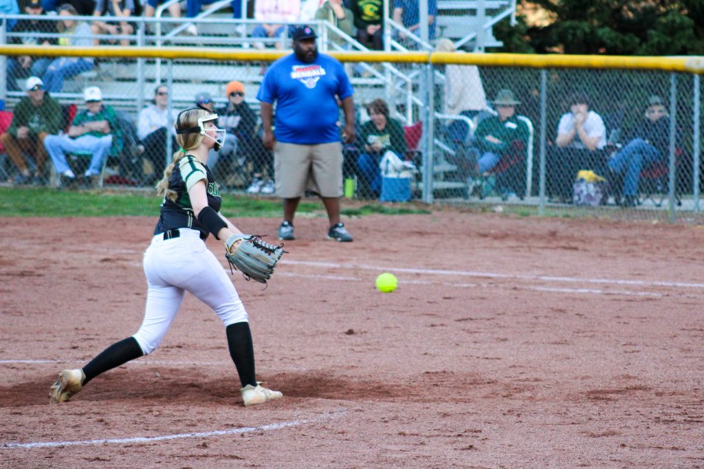Hayden Lawless struck out two in her two innings.