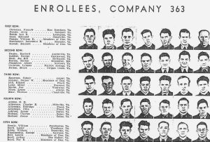 CCC Company 363 Partial List of Enrollees.