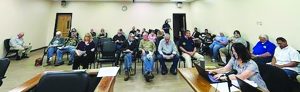 More than two dozen people attended the May 13 meeting.