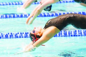 Ella Menear will swim in the 100M backstroke