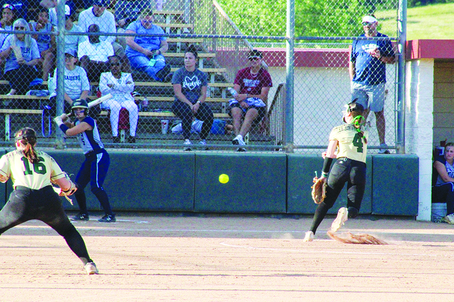 Journey Moore fires in a pitch.