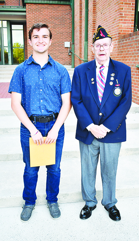 Patrick County Veterans Memorial Honor Guard- Draiden Archambo, Presenter Richard Cox