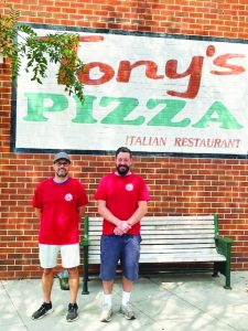 Tony’s sells a variety of fresh food including pizzas, hot and cold subs, salads, appetizers, desserts, and drinks.