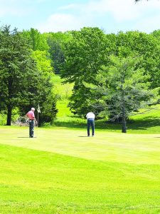 Golfers at the 2023 tournament (Photo by Julie Walters Steele) 