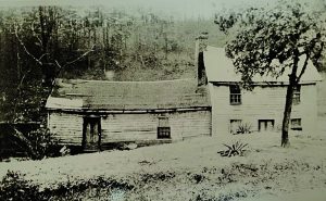 Eliphaz Shelton House, located at the old downtown mobile home park. (Photo from Patrick County Historical Society)