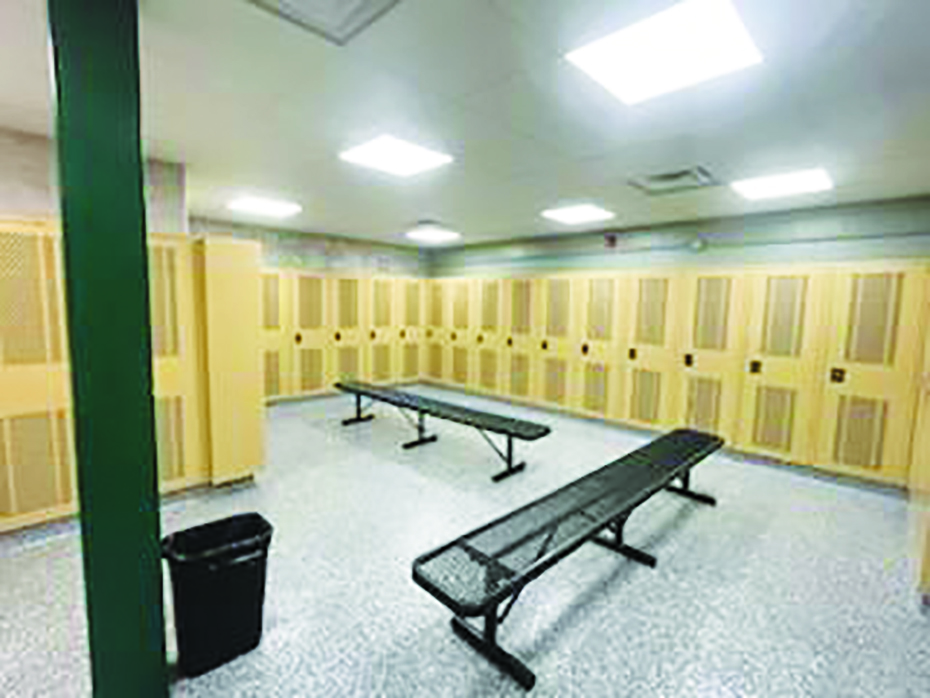 The locker rooms at Patrick County High School (PCHS) were renovated over the summer.