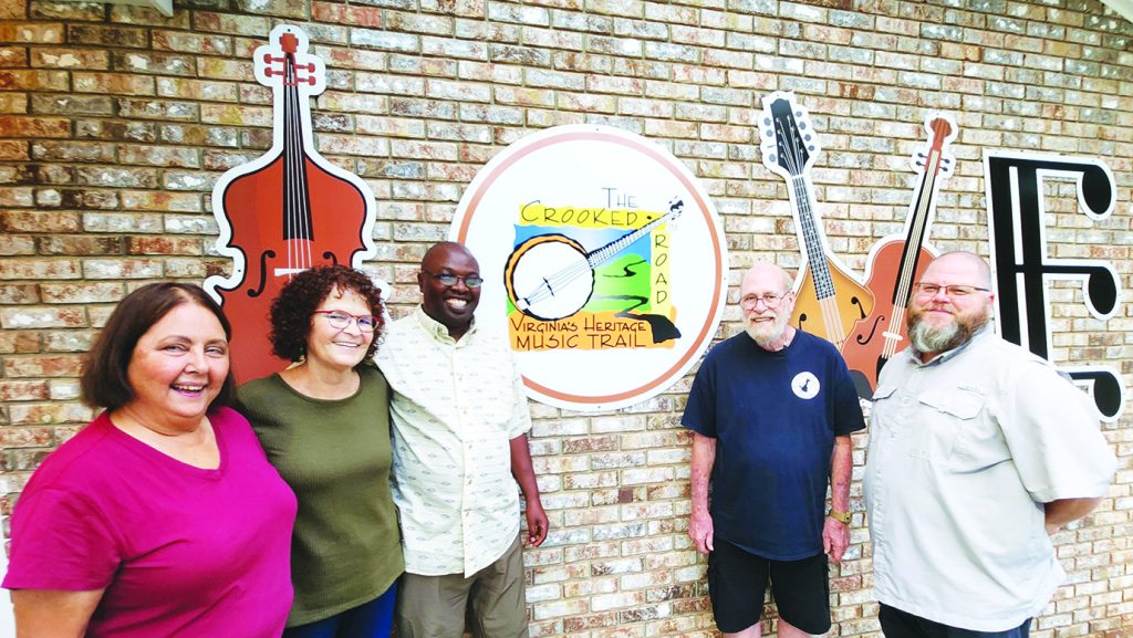 Debbie, Robin Young, from Ararat, VA, Pastor Wilson Oberoi from the Republic of Kenya, Africa, with By Young and Pastor of Willow Hill Church, Kenny King. from Ararat, VA, on July 19. (Photos by Mary Dellenback Hill, Representative, Dan River District, Patrick County Tourism.)