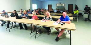 Mike Fulk (right), captain of the Ararat Volunteer Rescue Squad, said the biggest concerns in providing EMS are money, recruitment, and retention.