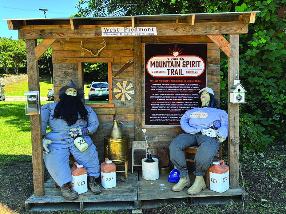 Third Place: West Piedmont Planning District Commission with their Moonshine Mountain Spirits Heritage Trail with 13 percent of the vote.