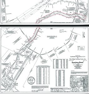 The section of Landmark Drive under consideration is approximately 1,600 feet, or 0.3 miles. It runs from Woodland Drive to the Landmark Center’s parking lot.