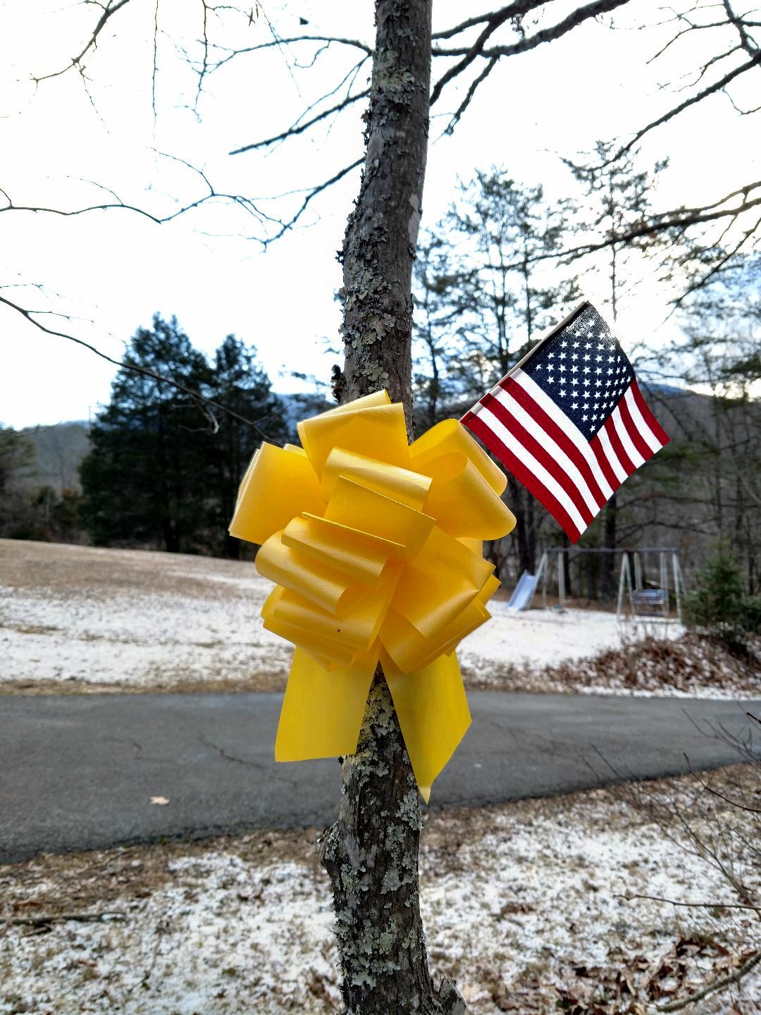 Yellow ribbons to honor our military – New Castle Record