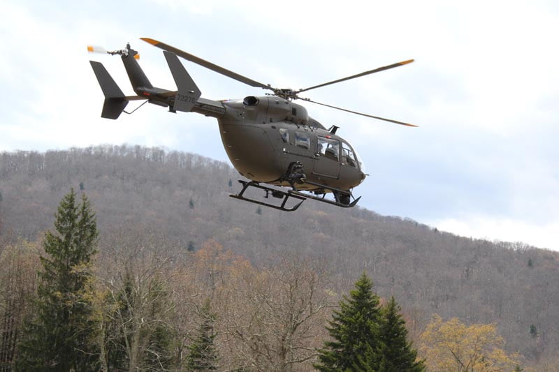 Military and civilian units conduct exercise in National Forest