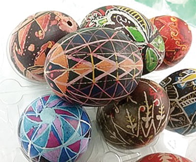 The Ukrainian Easter Egg: An Art & Letter Writing Activity- No real eggs