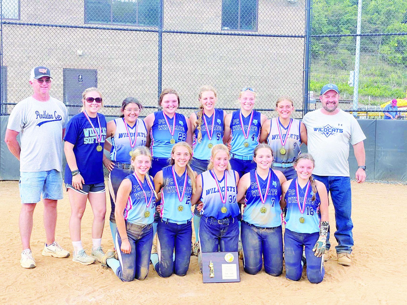 Softball Travel Team Win Tournament Pendleton Times