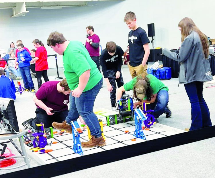 Pendleton County Robotics Team Places 6th in Competition Finals