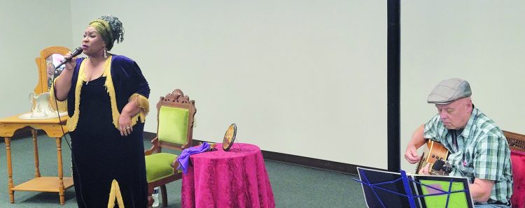 ‘The Empress of the Blues’ Holds Court at Pendleton County Library