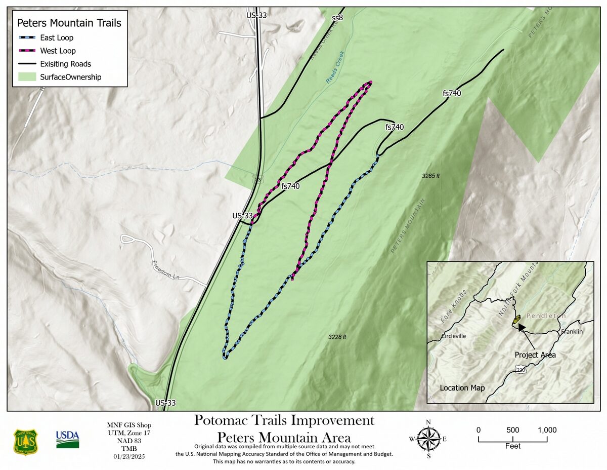 Training Event Lays Groundwork for New Peters Mountain Trail System