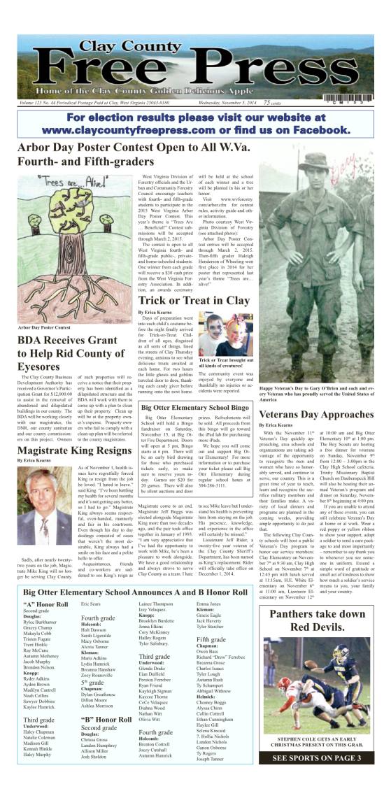 ePress for November 5, 2014